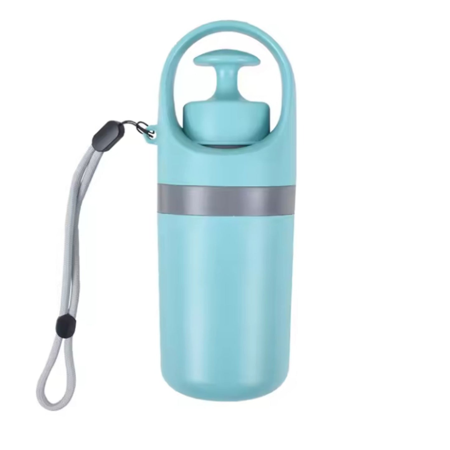 Portable Dog Pooper Scooper with Built-In Waste Bag Dispenser – One-Handed Pet Waste Picker & Grabber Tool