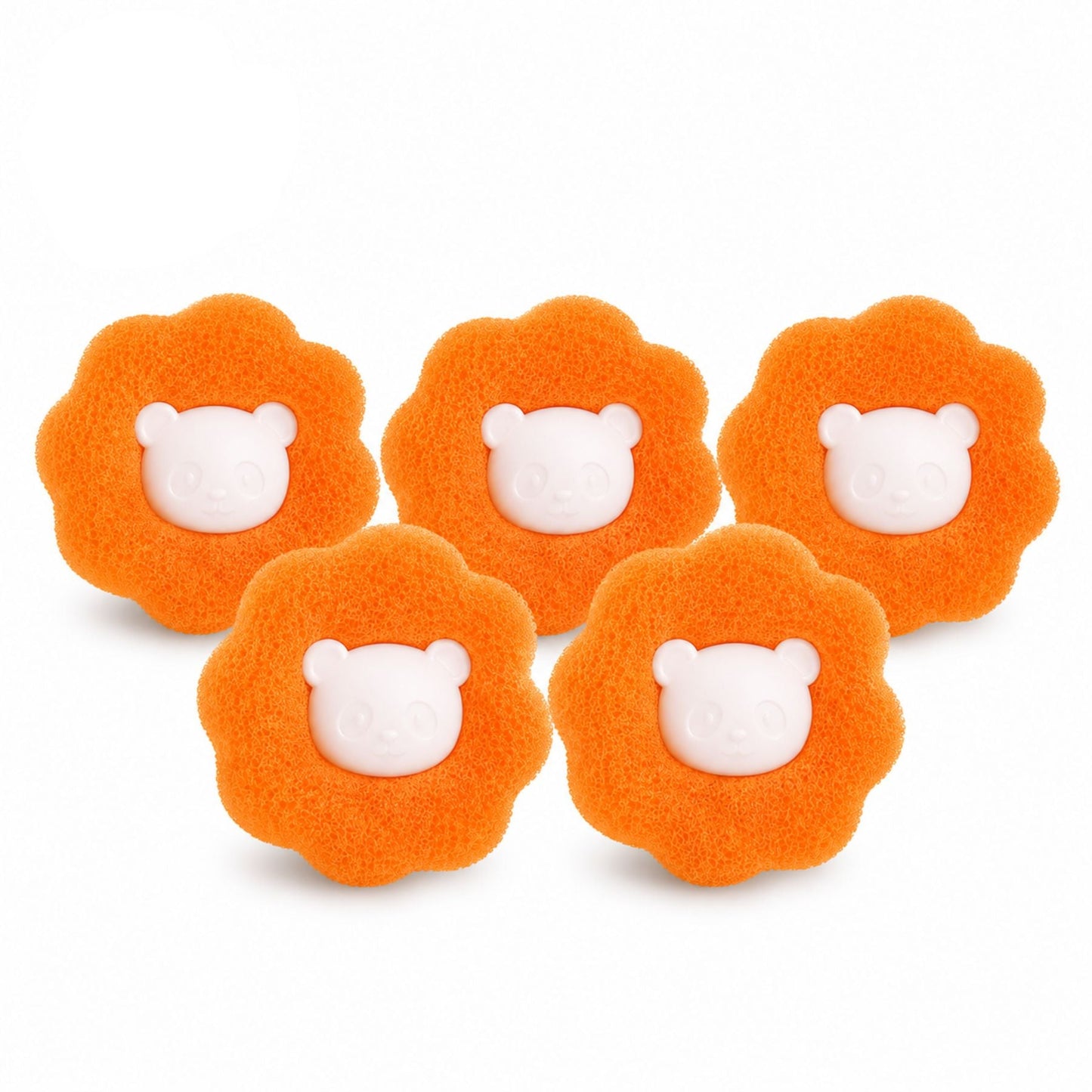 Reusable Laundry Hair Remover Balls for Washing Machine – Pet Hair & Lint Catcher Filter Balls (5 Pack)
