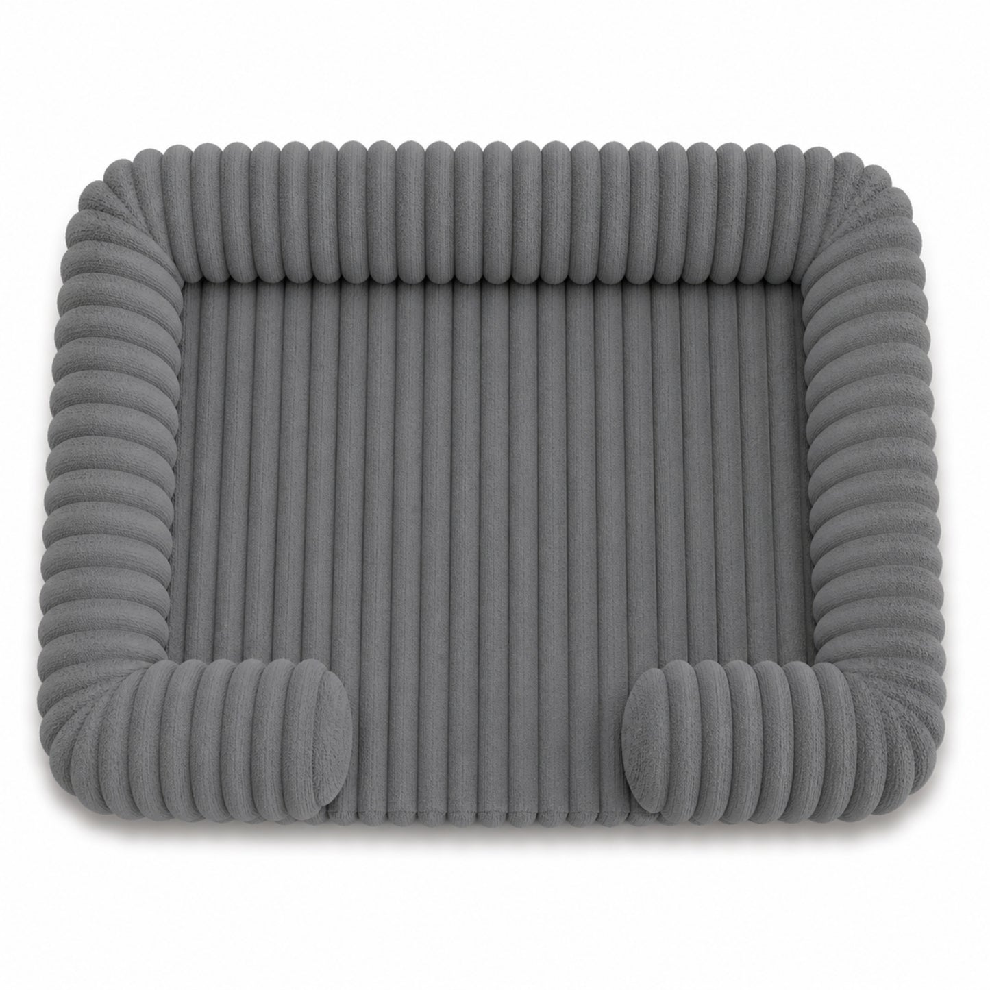 Supportive Memory Foam Dog Bed – Plush Calming Pet Sofa with Removable Washable Cover and Non-Slip Base for Small Medium Large Dogs