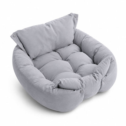 3-in-1 Convertible Plush Pet Bed for Dogs & Cats – Foldable Cushion, Sofa & Sleeping Mat