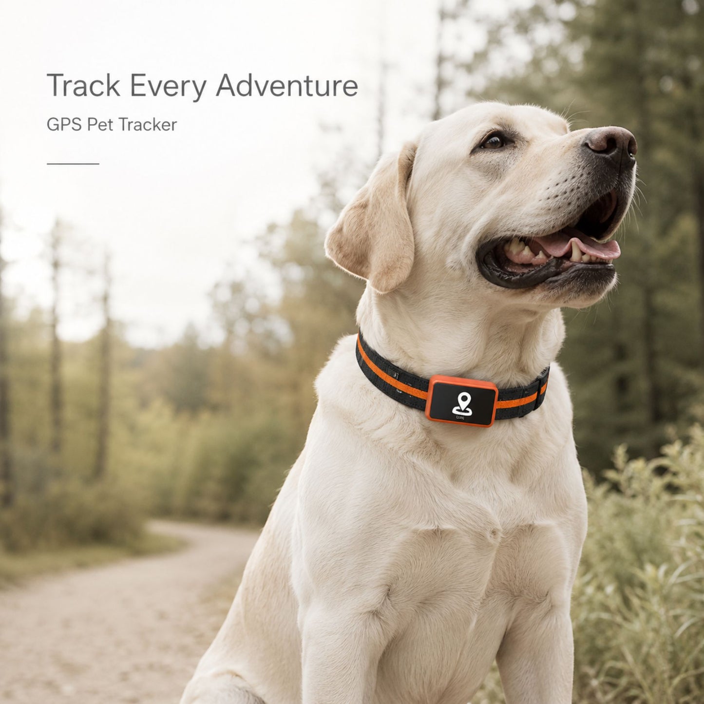 4G GPS Pet Tracker Collar with Mobile App, Real-Time Location Device for Dogs and Cats