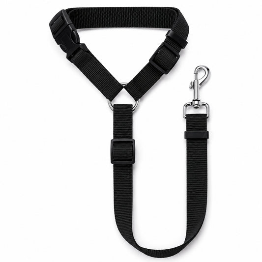 Adjustable Dog Car Seat Belt Harness for Safe Travel