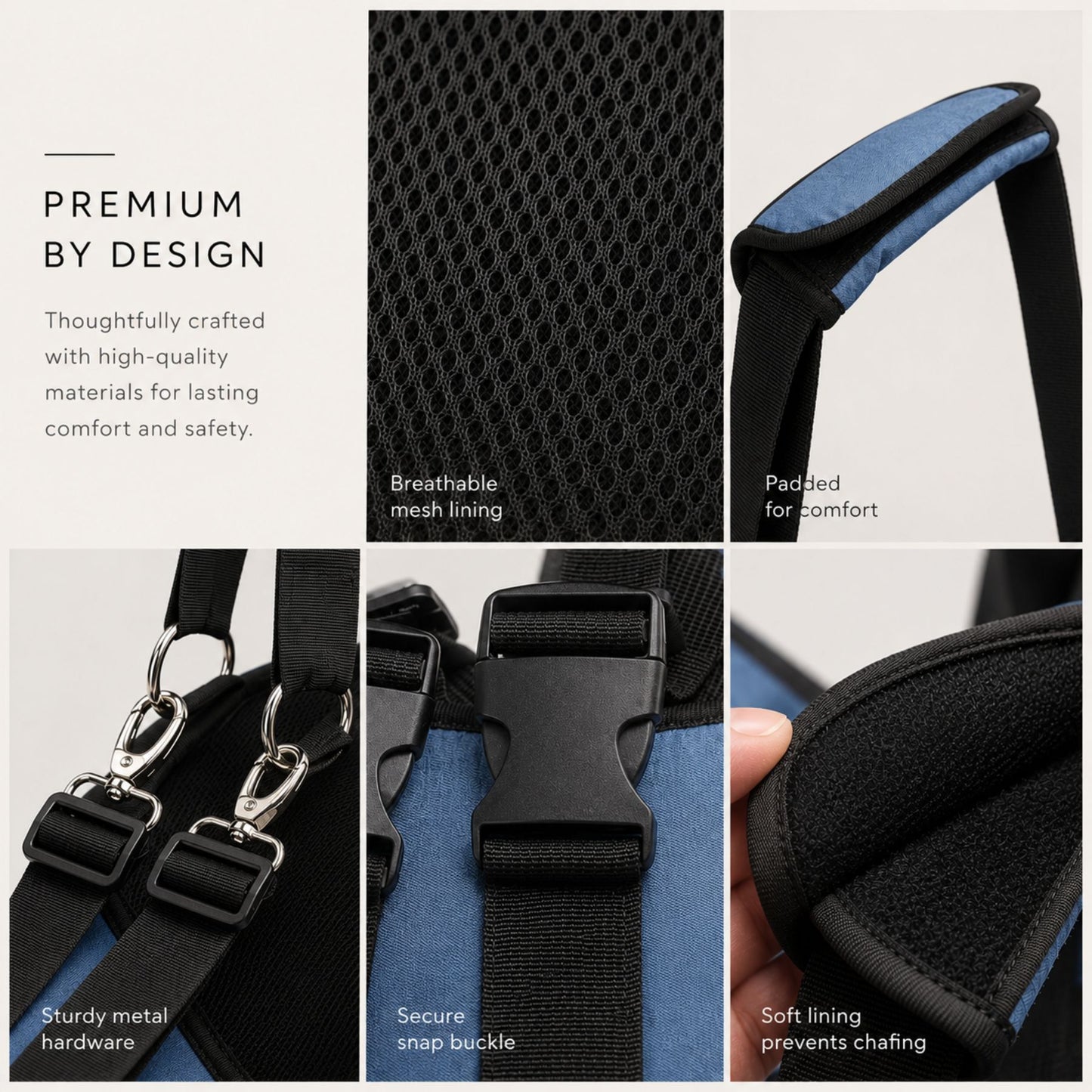 Adjustable Full-Body Dog Lift Support Harness with Shoulder Strap