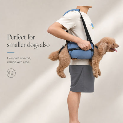 Adjustable Full-Body Dog Lift Support Harness with Shoulder Strap