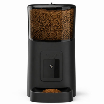 Automatic Smart Pet Feeder for Cats & Dogs with WiFi App Control, Timed Meals, Portion Scheduling and Voice Recording