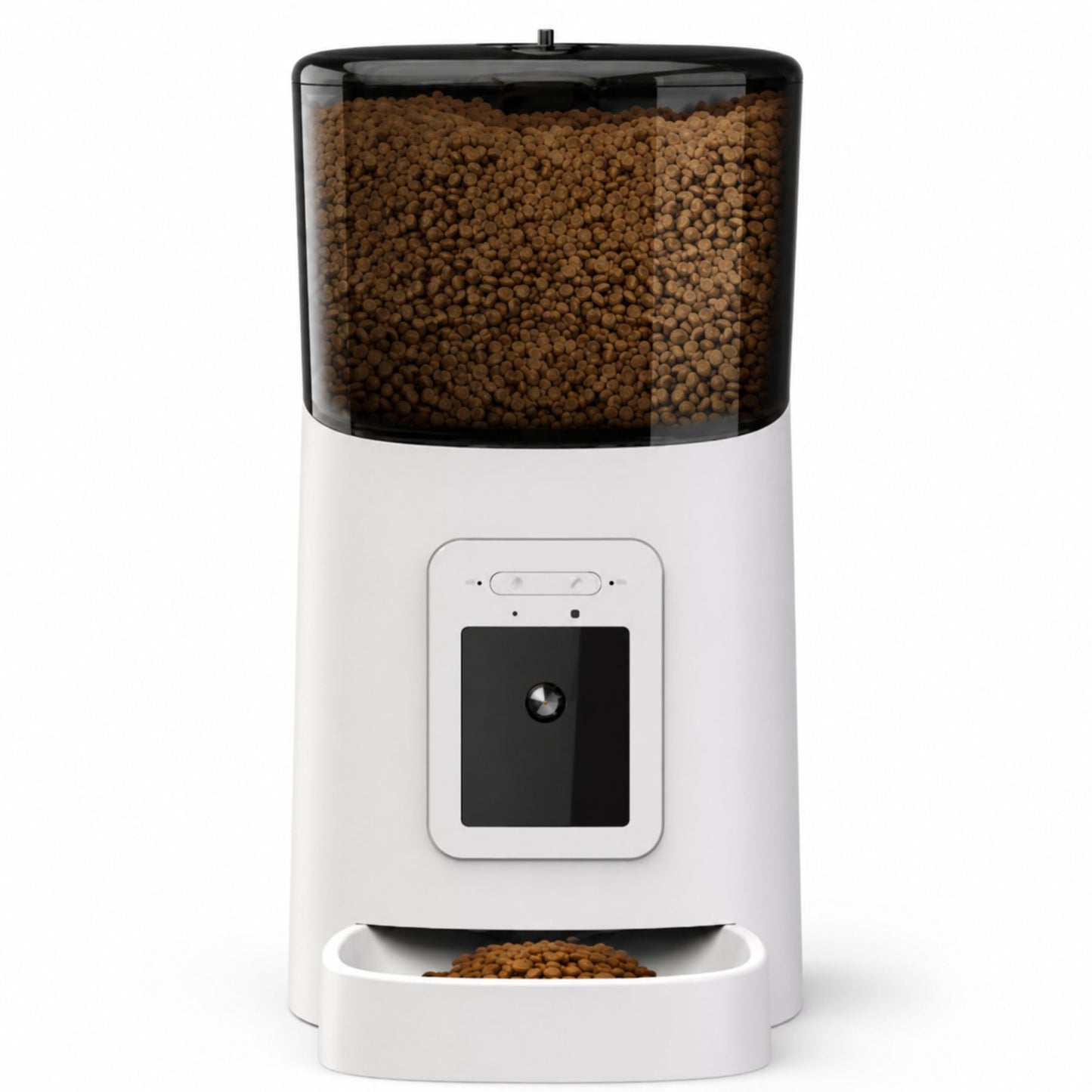 Automatic Smart Pet Feeder for Cats & Dogs with WiFi App Control, Timed Meals, Portion Scheduling and Voice Recording
