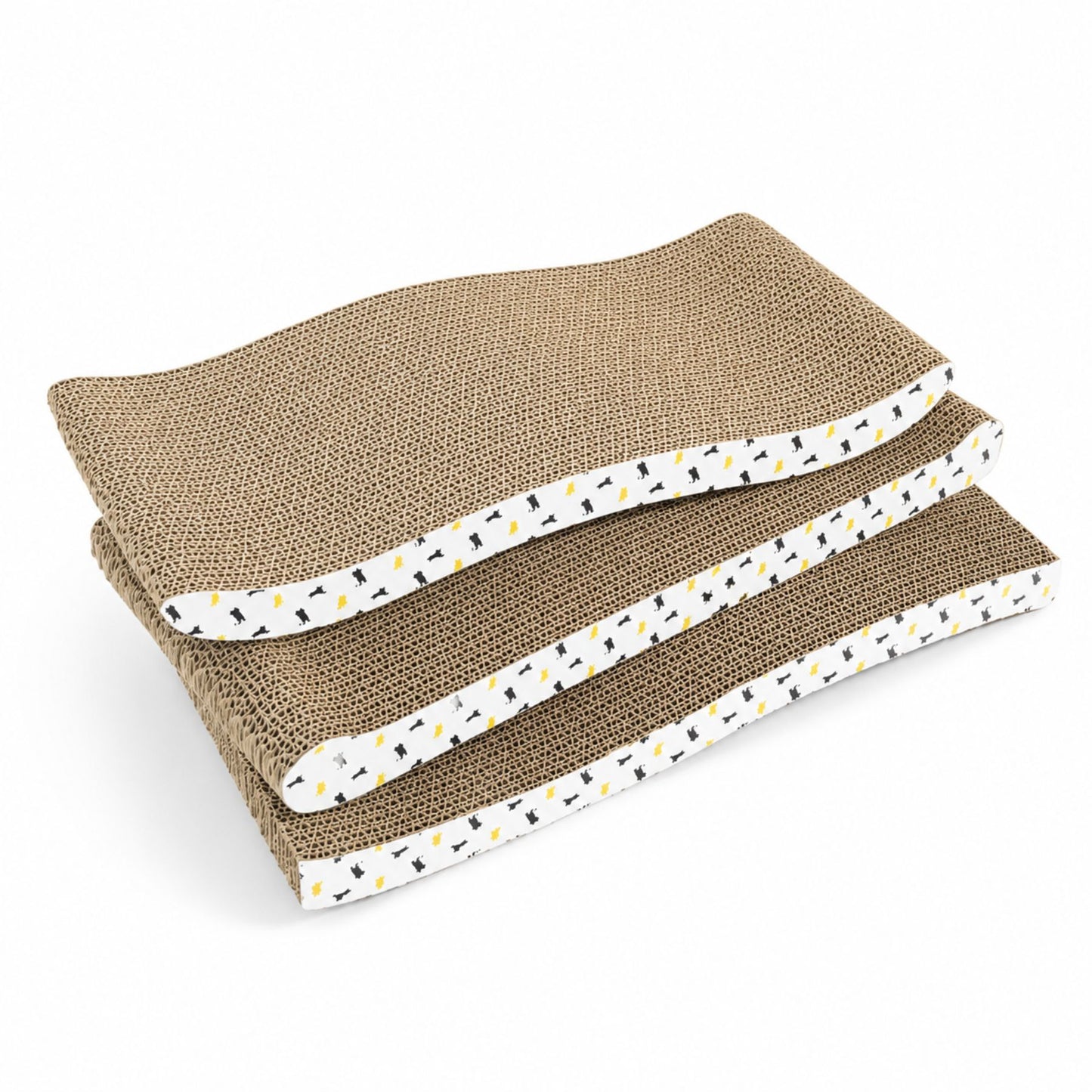 Corrugated Cardboard Cat Scratcher for Indoor Cats