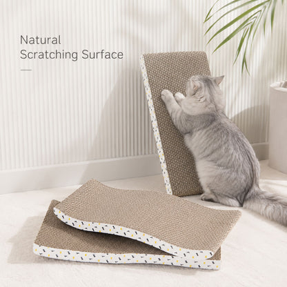 Corrugated Cardboard Cat Scratcher for Indoor Cats