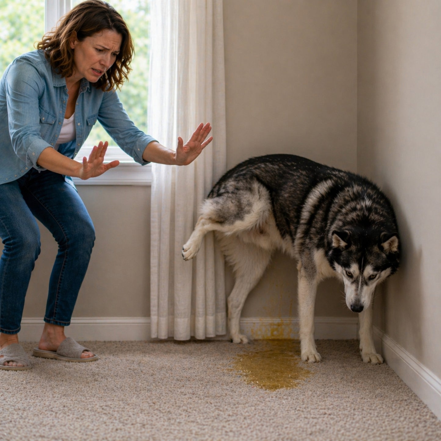 Dog Calming Plug-In Diffuser Set with 48 ml Soothing Liquid, Up to 30 Days of Comfort