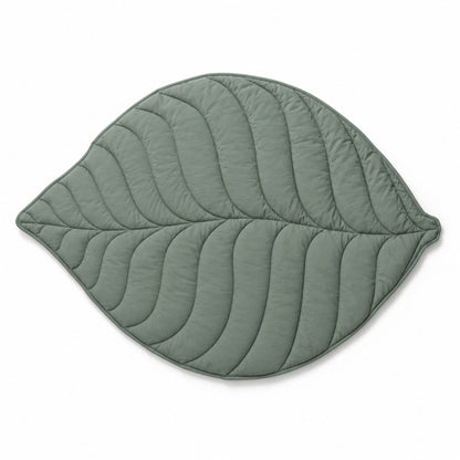 Leaf-Shaped Quilted Pet Mat for Dogs and Cats – Machine-Washable Floor, Bed and Sofa Mat