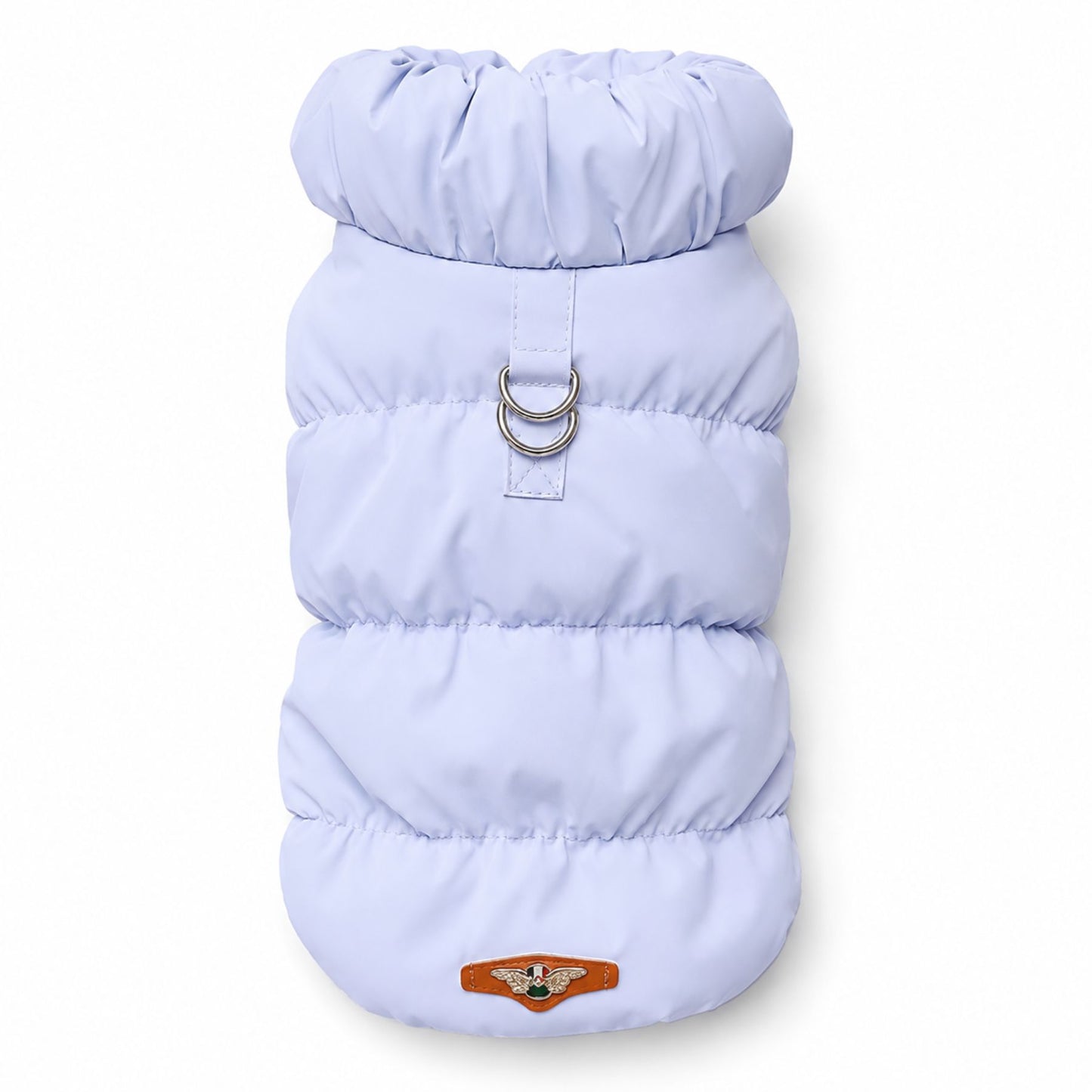Padded Winter Dog and Cat Coat with Leash Ring – Warm Pet Jacket for Small Pets