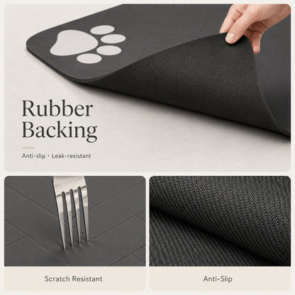 Pet Feeding Mat for Dogs and Cats