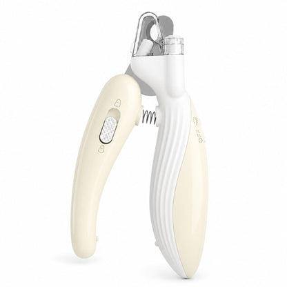 Pet Nail Clippers with LED Light | Dog & Cat Claw Trimmer with Safety Guard and Nail Catcher