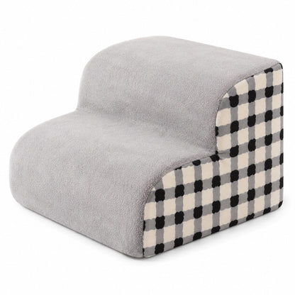 Pet Stairs for Dogs and Cats, Soft Foam Pet Steps for Sofa and Bed Access