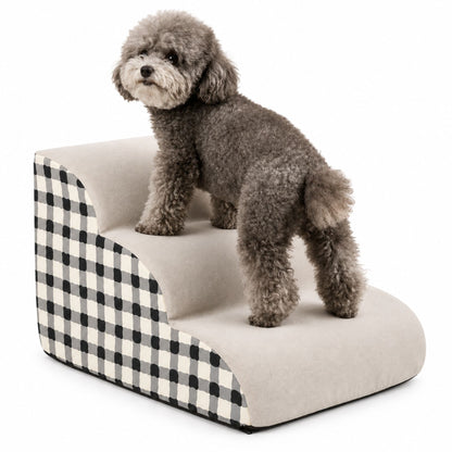 Pet Stairs for Dogs and Cats, Soft Foam Pet Steps for Sofa and Bed Access