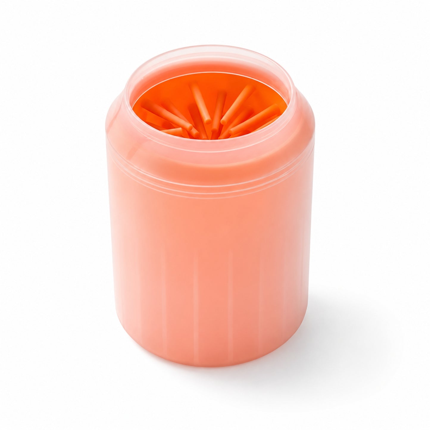Portable Dog Paw Cleaner Cup with Soft Silicone Brush for Muddy Paws