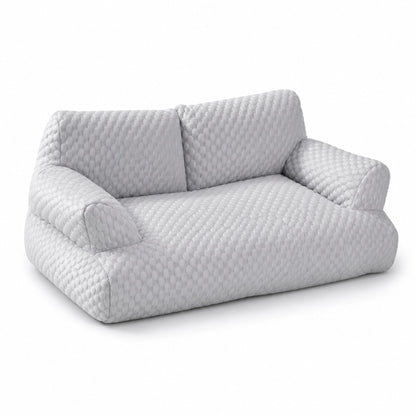 Removable Washable Pet Sofa Bed for Dogs and Cats, Soft Quilted Indoor Cushion Bed