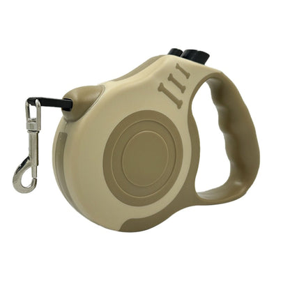 5m Retractable Dog Leash with Lock Button, Automatic Pet Walking Lead for Small and Medium Dogs