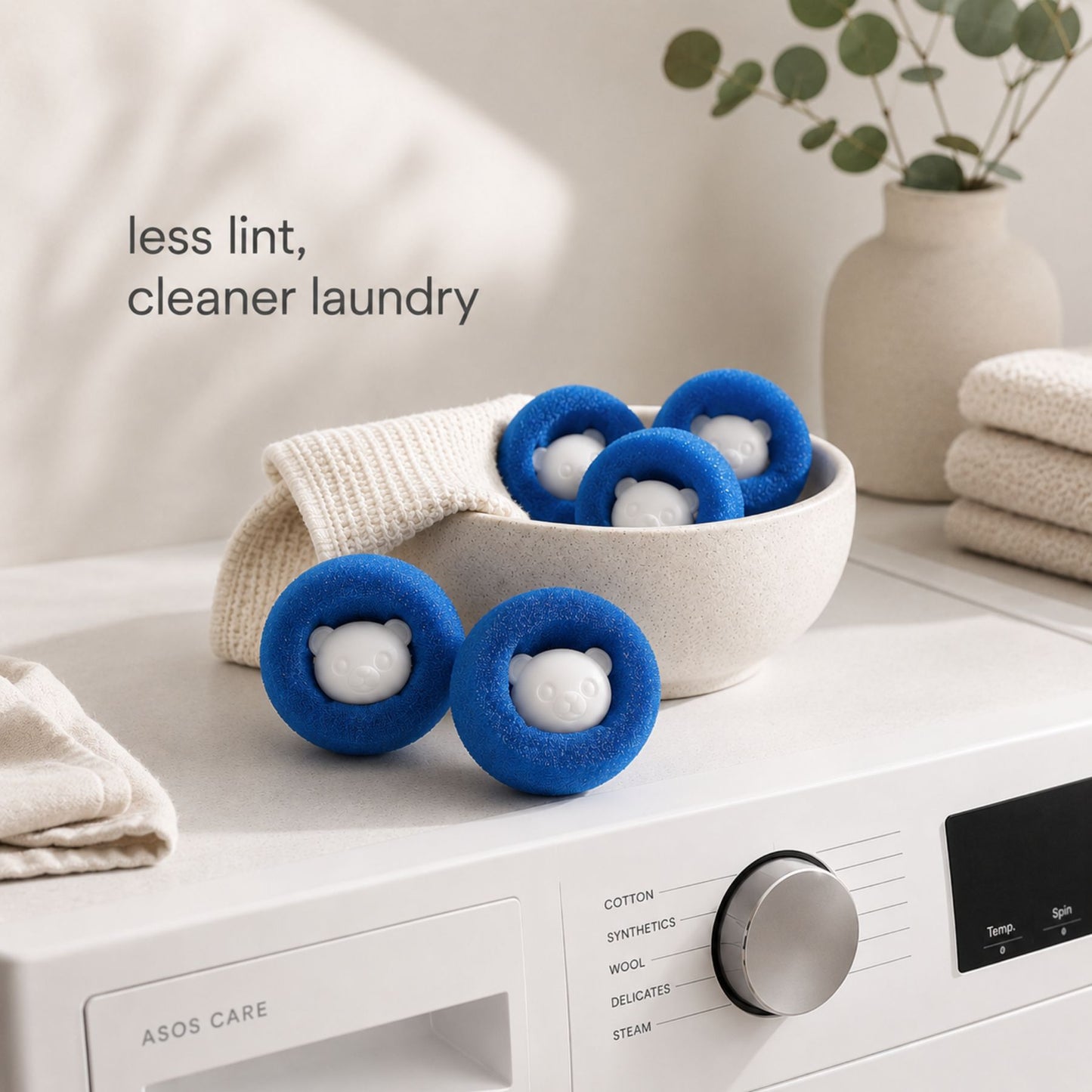 Reusable Laundry Hair Remover Balls for Washing Machine – Pet Hair & Lint Catcher Filter Balls (5 Pack)
