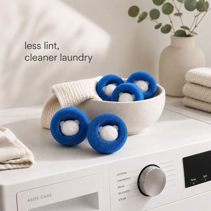Reusable Laundry Hair Remover Balls for Washing Machine – Pet Hair & Lint Catcher Filter Balls (5 Pack)