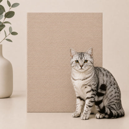 Self-Adhesive Trimmable Cat Scratching Mat for Sofas and Furniture