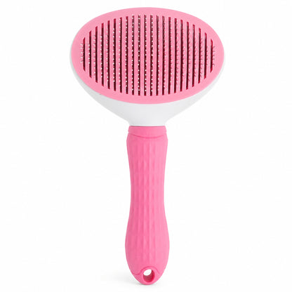 Self-Cleaning Pet Grooming Brush for Dogs and Cats