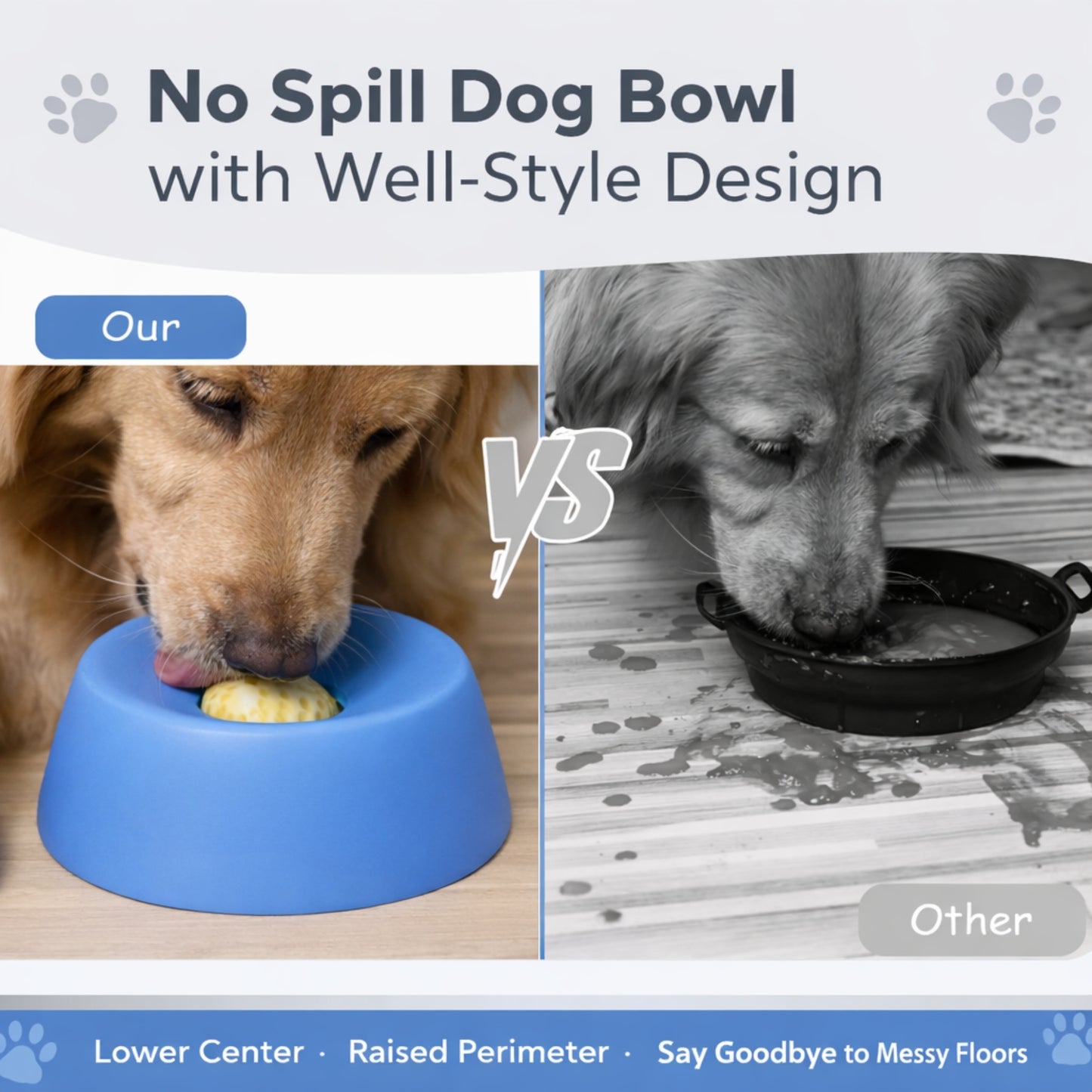 Slow Feeder Lick Bowl for Dogs & Cats – Non Slip Pet Feeding Bowl for Liquid Treats, Yogurt & Wet Food
