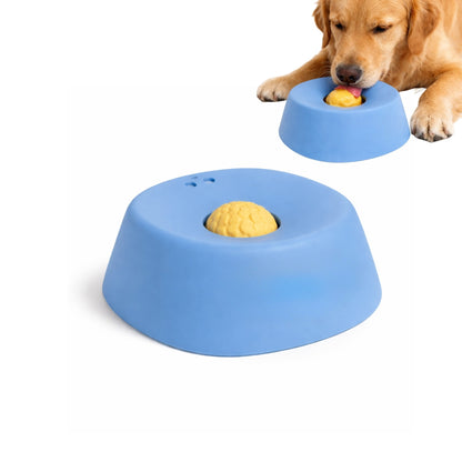 Slow Feeder Lick Bowl for Dogs & Cats – Non Slip Pet Feeding Bowl for Liquid Treats, Yogurt & Wet Food