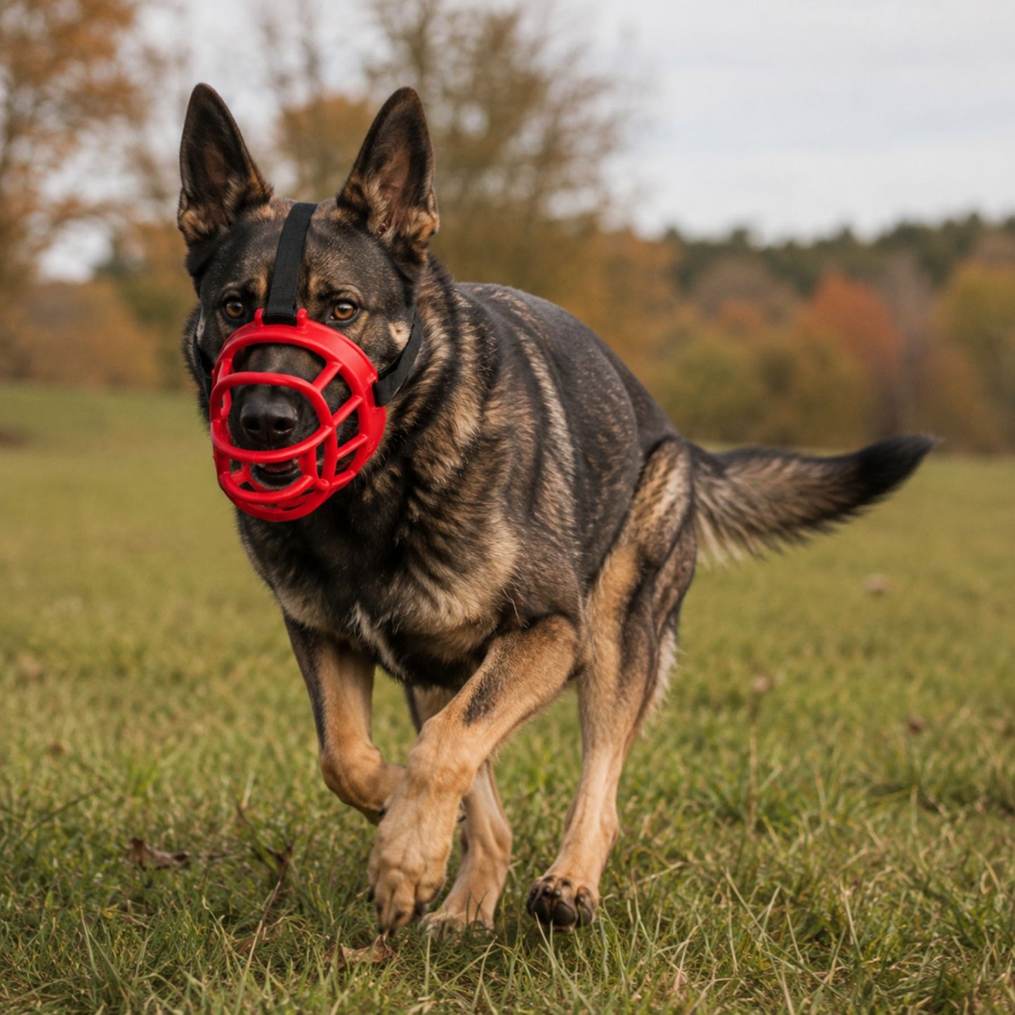 Soft Silicone Basket Dog Muzzle with Adjustable Straps for Small, Medium and Large Dogs