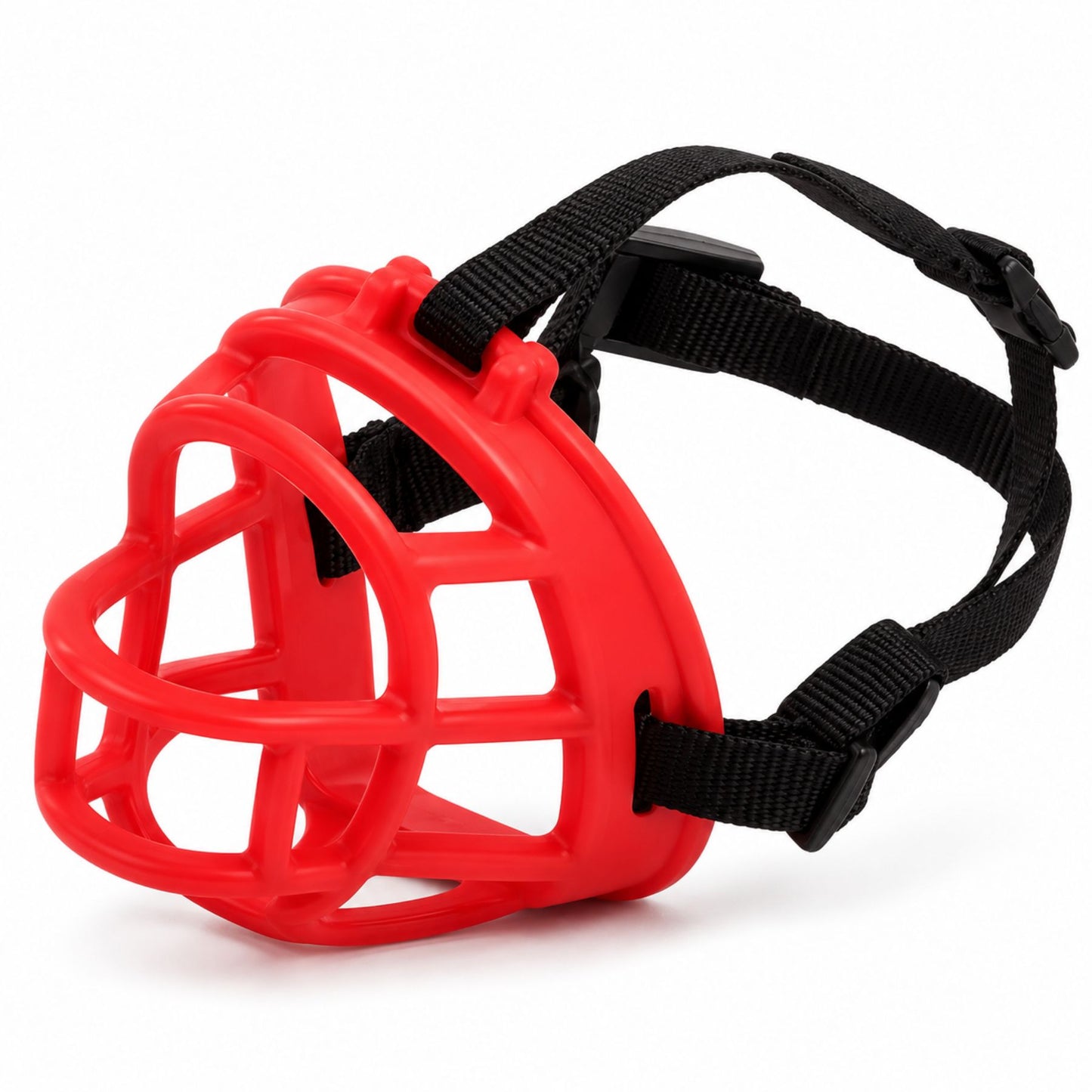 Soft Silicone Basket Dog Muzzle with Adjustable Straps for Small, Medium and Large Dogs