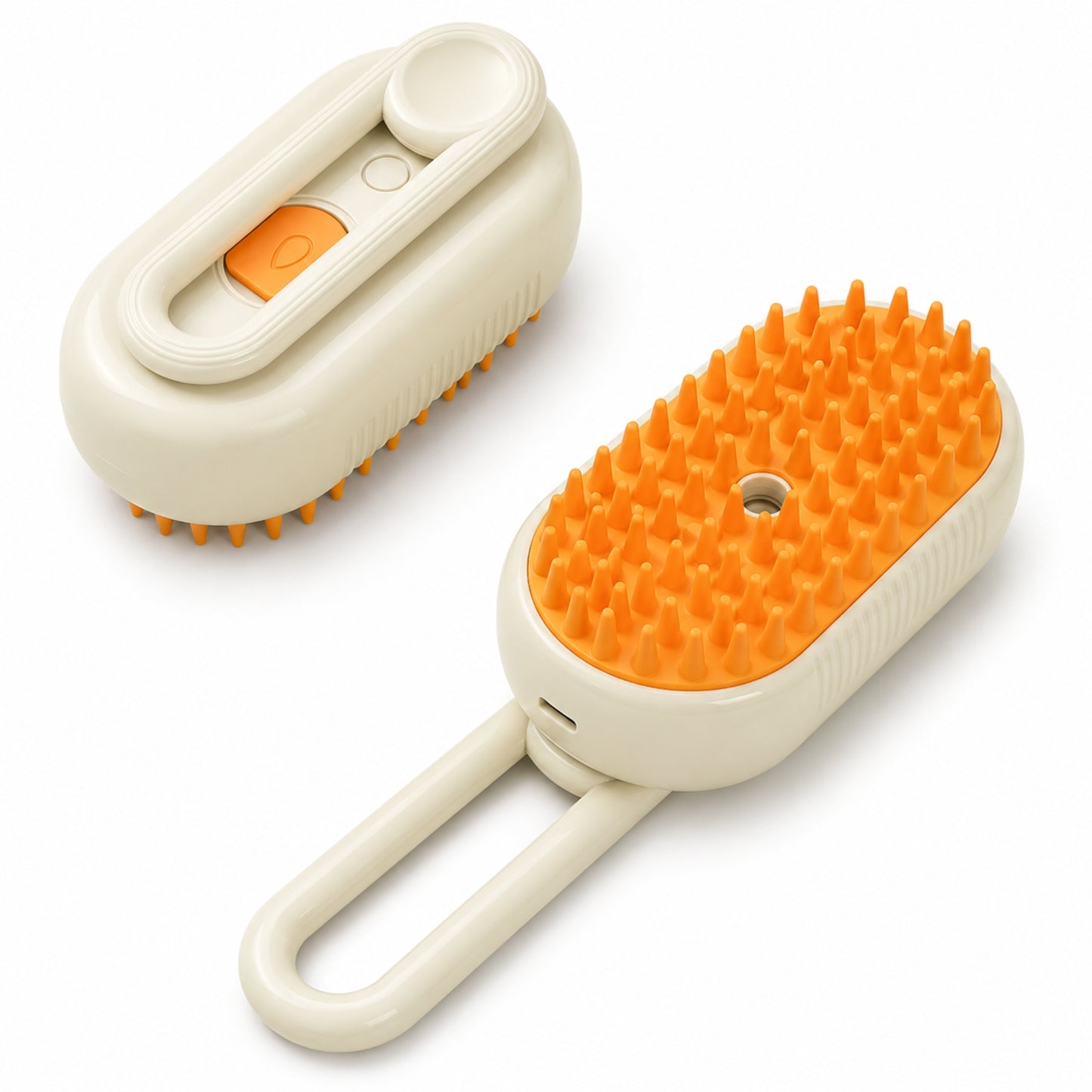SteamGlow Pet Grooming Brush – 3-in-1 Electric Spray Massage Brush for Dogs & Cats