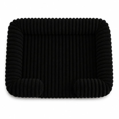 Supportive Memory Foam Dog Bed – Plush Calming Pet Sofa with Removable Washable Cover and Non-Slip Base for Small Medium Large Dogs