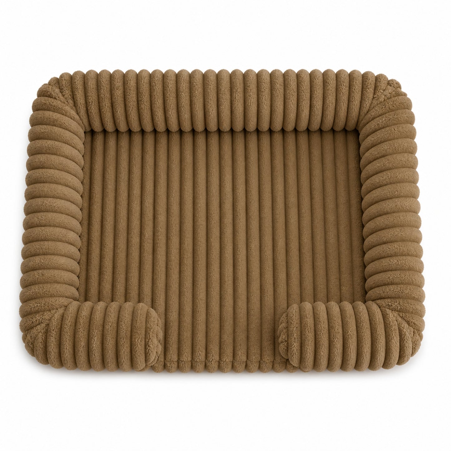 Supportive Memory Foam Dog Bed – Plush Calming Pet Sofa with Removable Washable Cover and Non-Slip Base for Small Medium Large Dogs