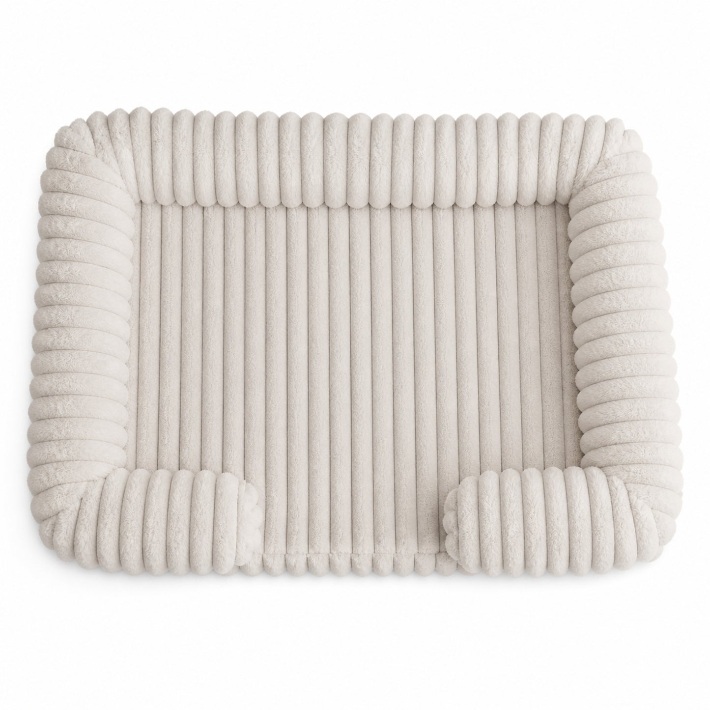 Supportive Memory Foam Dog Bed – Plush Calming Pet Sofa with Removable Washable Cover and Non-Slip Base for Small Medium Large Dogs