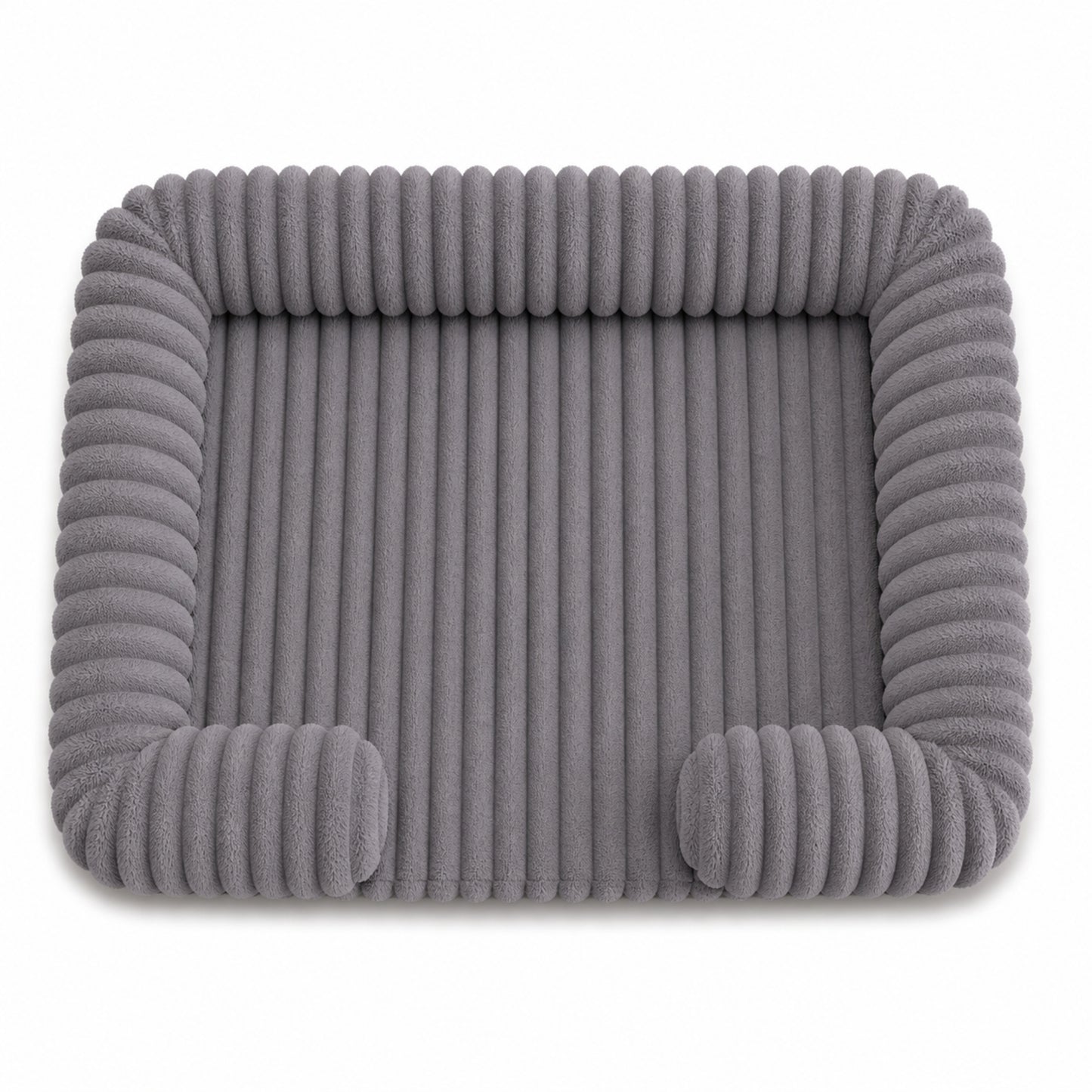 Supportive Memory Foam Dog Bed – Plush Calming Pet Sofa with Removable Washable Cover and Non-Slip Base for Small Medium Large Dogs