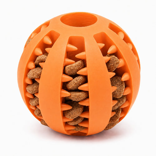 Treat Dispensing Dog Toy Ball